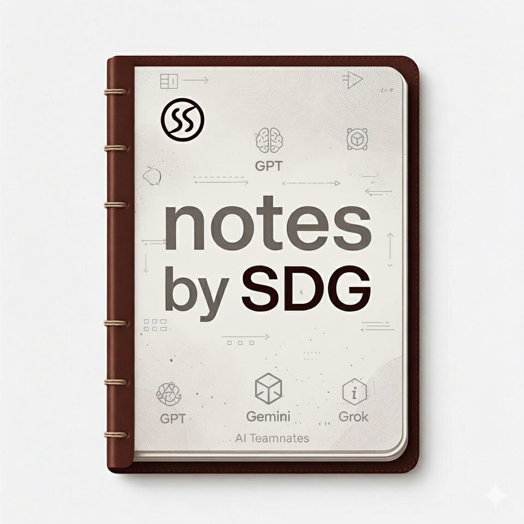 Notes by SDG – Endless Brainstorming with AI Teammates